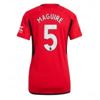 Dres Manchester United Harry Maguire #5 Domaci za Žensko 2023-24 Kratak Rukav